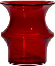 Kosta Boda - Pagod vase 167 mm rød