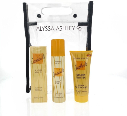 Parfume sæt til kvinder Alyssa Ashley Cocovanilla (3 pcs)