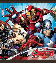 20 stk. Marvel Avengers Servietter 33x33 cm