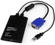Startech Kvm Console To Laptop Usb 2.0 Portable Crash Cart Adapter With File Transfer