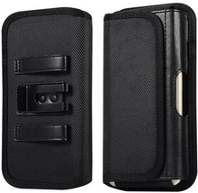 Universal Clip hængende taljetaske Kortholder pose Lædertelefontaske til 5,2 tommer smartphones - so