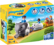 Playmobil 1.2.3 Animal Train For 18+ Months (70405)