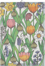 Ekelund - Blomsterløk håndkle 35x50 cm flerfarget