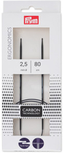 Prym Ergonomics Rundstickor Carbon 80cm 2,50mm