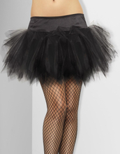 Svart Tutu-kjol med Bred Kant 25 cm