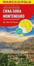 MARCO POLO Länderkarte Montenegro 1:250.000