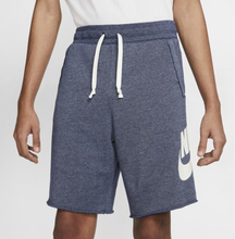 Nike Sportswear Alumni Men's French Terry Shorts - Blue
