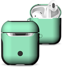 TPU Silikon Kopfhörer Hülle Schutzhülle für Airpods Stoßfest Wasserdichter Schutz für Apple AirPods AirPod Zubehör Matt Oberfläche