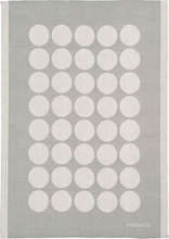 Pappelina Kjøkkenhåndkle Fia, 46 x 66 cm, white grey