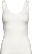 Numarie Singlet - Noos T-shirts & Tops Sleeveless Hvit Nümph*Betinget Tilbud