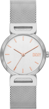 DKNY NY6623 Horloge Downtown D staal zilverkleurig 34 mm