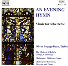 An Evening Hymn / Music for Solo Treble
