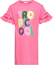 Short Sleeved Dress T-shirts Short-sleeved Rosa Billieblush*Betinget Tilbud