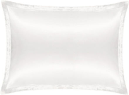 Silk Pillowcase White Home Textiles Bedtextiles Pillow Cases White Cloud & Glow