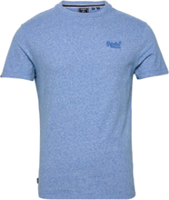 Vintage Logo Emb Tee T-shirts Short-sleeved Blå Superdry*Betinget Tilbud