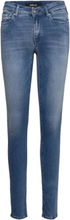 Luzien Trousers Skinny High Waist Bottoms Jeans Skinny Blue Replay
