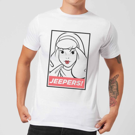 Scooby Doo Jeepers! Men's T-Shirt - White - L