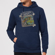 Scooby Doo Mystery Machine Psychedelic Hoodie - Navy - M