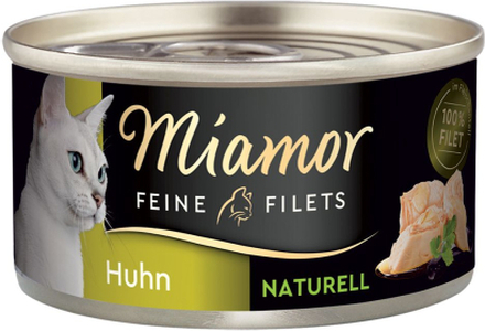 Miamor Feine Filets Naturelle 6 x 80 g - Huhn Pur