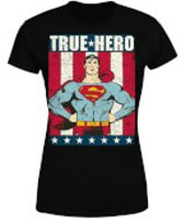 DC Originals Superman True Hero Women's T-Shirt - Black - M - Black