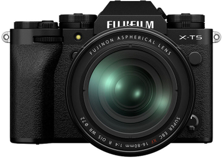 Fujifilm X-T5 + 16-80/4,0 Svart, Fujifilm
