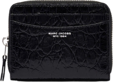 Sorter Marc Jacobs sorterer glidelås rundt lommeboktilbehør