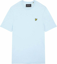Vanlig t -skjorte - lyseblå