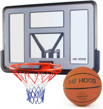 My Hood PRO Basketkurv på plade med bold