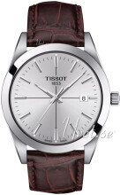 Tissot T127.410.16.031.01 T-Classic Sølvfarvet/Læder Ø40 mm