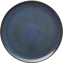 Raw Midnight Blue - Lunch Plate Home Tableware Plates Dinner Plates Blue Aida