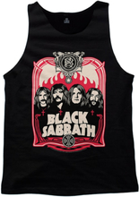 Black Sabbath - Tank Top, Red Flames