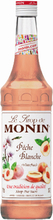 Monin White Peach Syrup - 70 cl