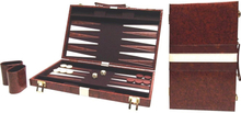 Backgammon brun 38 x 48 cm