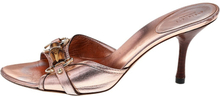 Pre-eide skinnbambushest glide sandaler