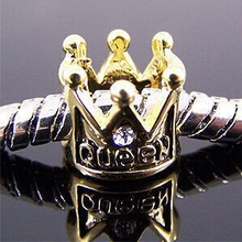 Golden Queen Crown amuletti Pandoraan Helat
