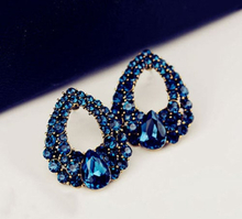Blue Crystal örhängen