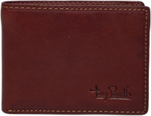 Billfold With Zipper Coin Pocket Designers Wallets Classic Wallets Brown Tony Perotti