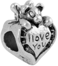 I Love You with Hearth amuletti Pandoraan Helat