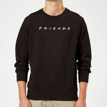 Friends Logo Contrast Sweatshirt - Black - S