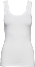 "Ihzola To2 Tops T-shirts & Tops Sleeveless White ICHI"