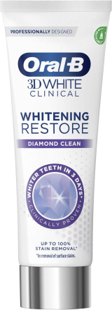 Oral B 3D White Clinical Diamond Clean Toothpaste 75 ml