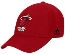 Official Miami Heat Red NBA Team Cap.