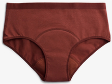 Imse Period Underwear Hipster Medium Flow Rusty Bordeaux XXL