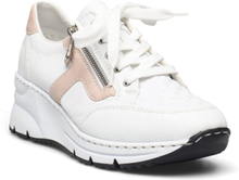 N6303-80 Lave Sneakers Hvit Rieker*Betinget Tilbud