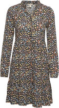 Dresses Knitted Knælang Kjole Multi/patterned EDC By Esprit