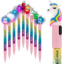 Unicorn Penna med Lampa