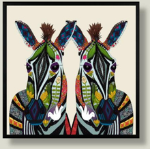 Poster - Zebra Love Ivory (Illustration)