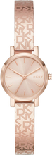 DKNY NY2884 Horloge Soho Bangle staal rosekleurig 24 mm