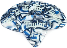Taylor Premium 351 Thermex Ultra 1,00 mm plektre (6 stk) blue swirl