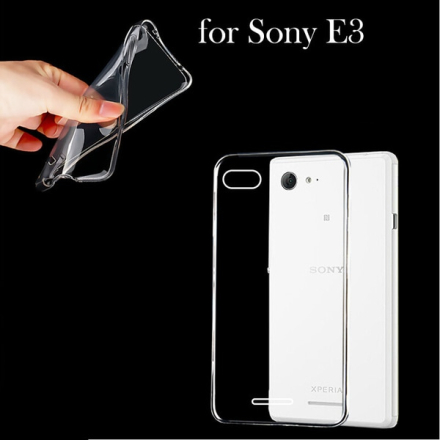 Sony Xperia E3 Silikon Gummi TPU Mjukt Skal Ultra thin 0.3mm